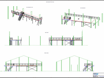 NBS Ādažu training center - warehouse drawing 4